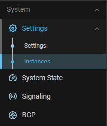 &ldquo;System&rdquo; tab